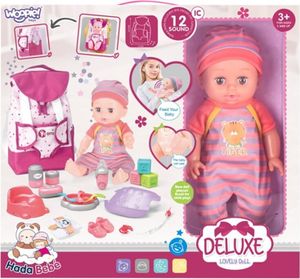 Súprava bábiky Babysitter s príslušenstvom 19 El. Lumarko!