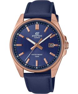 Casio Edifice Herrenuhr Lederband EFV-150CL-2AVUEF