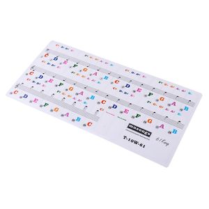 61 Key Piano Electronic Keyboard Sticker Paster für Anfängerübungen