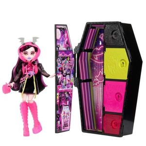 Mattel - Monster High Skulltimate Secrets Neon Schrecken Draculaura fluorescenční