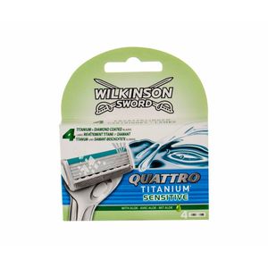 Wilkinson Sword Quattro Klingen Titanium sensitive (4 St.)