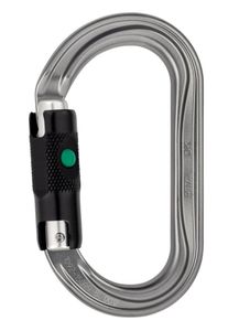 Petzl OK Aluminiumkarabiner Sportklettern, Verschluss:Ball-Lock