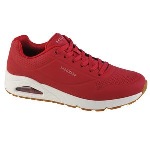 Skechers UNO STAND ON AIR Sneaker in Übergrößen Rot 52458 DKRD/Damen große Damenschuhe, Größe:43