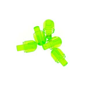 5x Lego Bionicle Licht Kappe transparent hell grün Stecker Auge 41130 58176