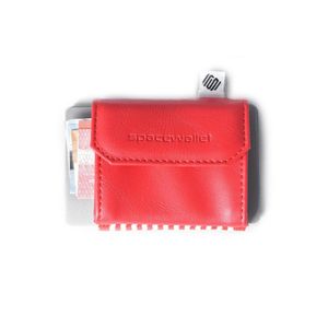 Space Wallet Mini Geldbörse Push vegan Drive Red