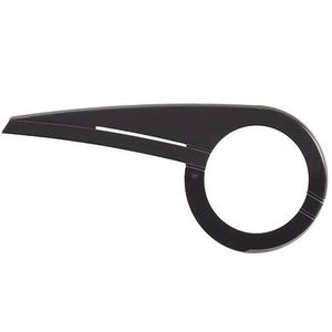 Kettenschutz Hebie 1-flügelig 48 Zähne,schwarz,230mm,f Kettenschaltung