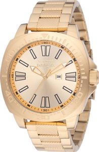 Invicta Speedway 48935 Herren uhr - Wasserdicht - Analog - Quarzuhrwerk - Edelstahl mit goldenen zifferblat - 46mm Invicta Speedway 48935 Herren uhr - Wasserdicht - Analog - Quarzuhrwerk - Edelstahl mit goldenen zifferblat - 46mm