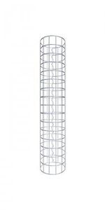 Gabionensäule rund 22 cm Durchmesser, 80 cm Höhe, Maschenweite 5 cm x 5 cm