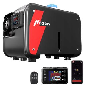 Dieselový ohrievač Hcalory, výkon 5000 W, kompaktný dizajn, bez BT adaptéra