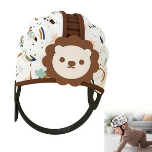 Stoßfester Babyhelm,Atmungsaktiv, weich, 360° Schutz für Babys Kopf, verstellbar, ideal für Krabbeln und Laufen, Brown Lion Stoßfester Babyhelm,Atmungsaktiv, weich, 360° Schutz für Babys Kopf, verstellbar, ideal für Krabbeln und Laufen, Brown Lion