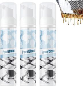 3er Power clean Schäumender schwerölfleckenreiniger, Allzweckreiniger, Leistungsstarker Fleckenentferner, 100ml