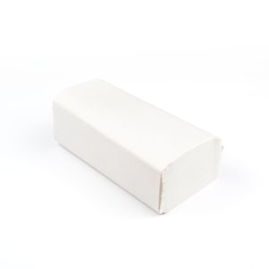 3200 Blatt Papierhandtücher 2-lagig (25×23 cm), (hochweiß, V-Falz), Falthandtuchpapier, Handtuchpapier