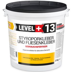20kg Styroporkleber Dispersionkleber Polymerbasis Kunstoffzahnspachtel SET RM13