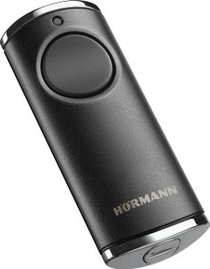Hörmann Handsender HS1 868-BS, 1-Befehl, chrom schwarz, 868 MHz, BiSecur