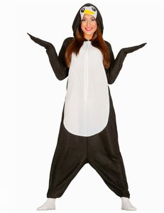 Pinguin Ganzkörperanzug für Damen Größe M - L, Größe:L