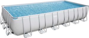 Zestaw basenowy Bestway Power Steel Rechteckig 732x366x132 cm