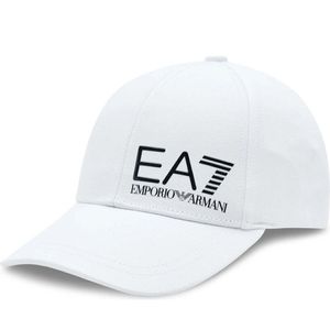 EA7 Czapki unisex 247088 CC010 11511 Kolor: Biały Rozmiar: S