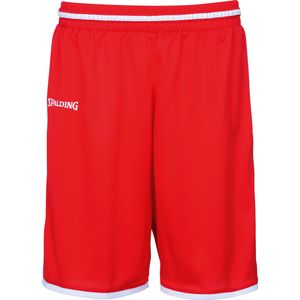 SPALDING Move Shorts Kinder rot/weiss 116