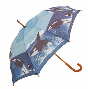 Stockschirm Schwertwal, Tiere Regenschirm Stockschirme Schirm Schirme Orcas
