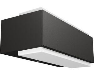 LED vonkajšie nástenné svietidlo Philips 1648793P3 STRATOSPHERE IP44 2x4,5W 1000lm 4000K antracit