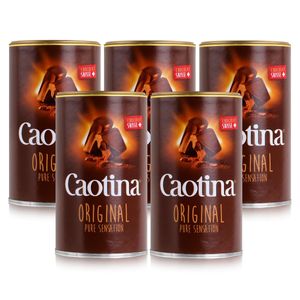 Caotina Original Trinkschokolade - Kakaopulver Schweizer Schokolade (5er Pack)