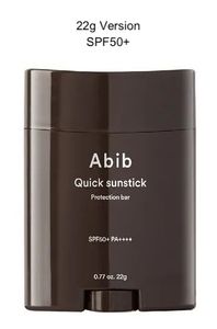 Abib - Quick Sunstick, Sunscreen, Sonnenstick, SPF50+, 22g