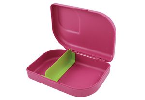 ajaa!Brotdose  Lunch-Box aus nachwachsenden Rohstoffen ohne Melamin pink
