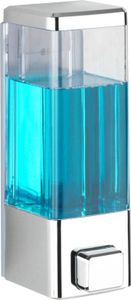 WENKO Desinfektionsmittel Spender Istres Chrom 320ml Seifen Dosierer Wandmontage