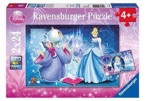 Ravensburger Puzzle - Bezaubernde Cinderella, 2x24 Teile
