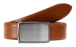 bugatti Gürtel Domed Leatherbelt With Automatic Buckle W110 Cognac terracotta