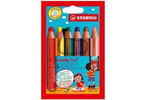 Stabilo Woody - 6-tlg. Set