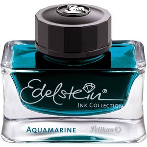 Pelikan Tinte "Edelstein Ink Aquamarine" Inhalt: 50 ml im Glas