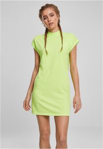 Urban Classics Kleid Ladies Turtle Extended Shoulder Dress Electriclime-M