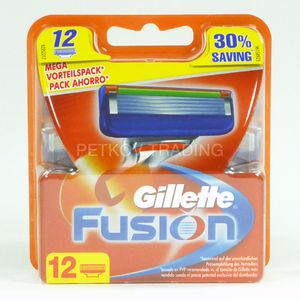 Gillette Fusion Rasierklingen, 12er Pack