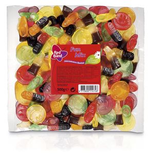 Red Band Fun Mix z lukrecją i gumami owocowymi 500g 6-pak