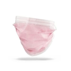 OP-Masken rosa für Kinder - 50er Pack 3-lagig