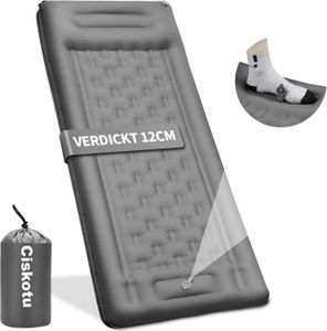 Isomatte Selbstaufblasend,12CM Luftmatratze Camping mit Fußpumpe,Outdoor Isomatte Camping Ultraleicht Kleines Packmaß Camping Schlafmatte Matratze Isomatte Selbstaufblasend,12CM Luftmatratze Camping mit Fußpumpe,Outdoor Isomatte Camping Ultraleicht Kleines Packmaß Camping Schlafmatte Matratze