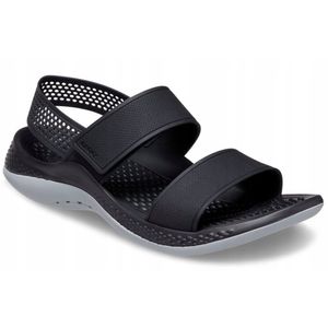CROCS LiteRide 360 Sandále pre ženy, 39-40 EU, W9, Sandále, Papuče, Black/Light Grey, Black, 206711-02G