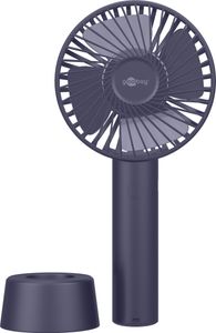 Tragbarer Ventilator mit 2000 mAh Akku, tragbarer Mini-USB-Lüfter mit  abnehmbarer Basis, 3-Gang-Tischventilator
