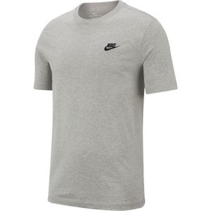 NIKE M NSW CLUB T-Shirt Herren grau M