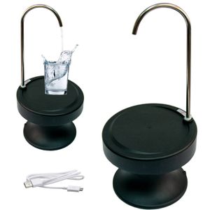 Automatischer Wasserspender für Fasswasser - schwarz Automatischer Wasserspender für Fasswasser - schwarz