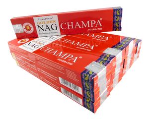 Räucherstäbchen Golden Nag Champa -- 15 g