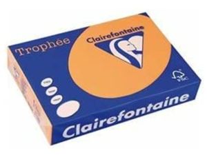 Clairalfa Multifunktionspapier Trophée A3 80 g/qm mandarine 500 Blatt