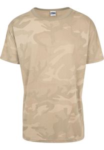 Pánské tričko Urban Classics Camo Oversized Tee sand camo - S