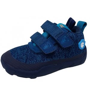 Affenzahn Mini Happy Smile Bear Sneaker Blau, Größe: 29, AFZ-SHS-30118