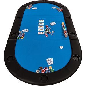 Pokertisch Pokerauflage Poker Tisch Auflage Pokertable klappbar faltbar