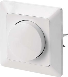 EMOS LED Dimmer mit Drehknopf für LED-Lampen und Halogenlampen, Unterputz Drehdimmer, Dimmschalter, 7-110 W, VA, A6003.0