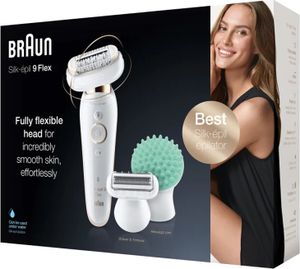 Braun Epilierer Damen Beauty Set Silk epil 9 Flex Flexibel gründlich sanft effektiv