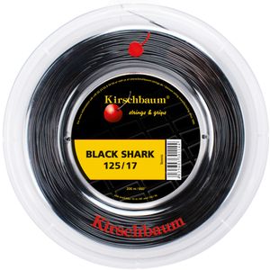 Kirschbaum Tennissaite Black Shark 200m schwarz, 105190216700010