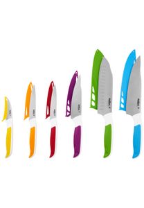 Zyliss Küchenmesser Set Comfort  Set, 6-teilig mit ergonomischem Griff mehrere Farben One Size